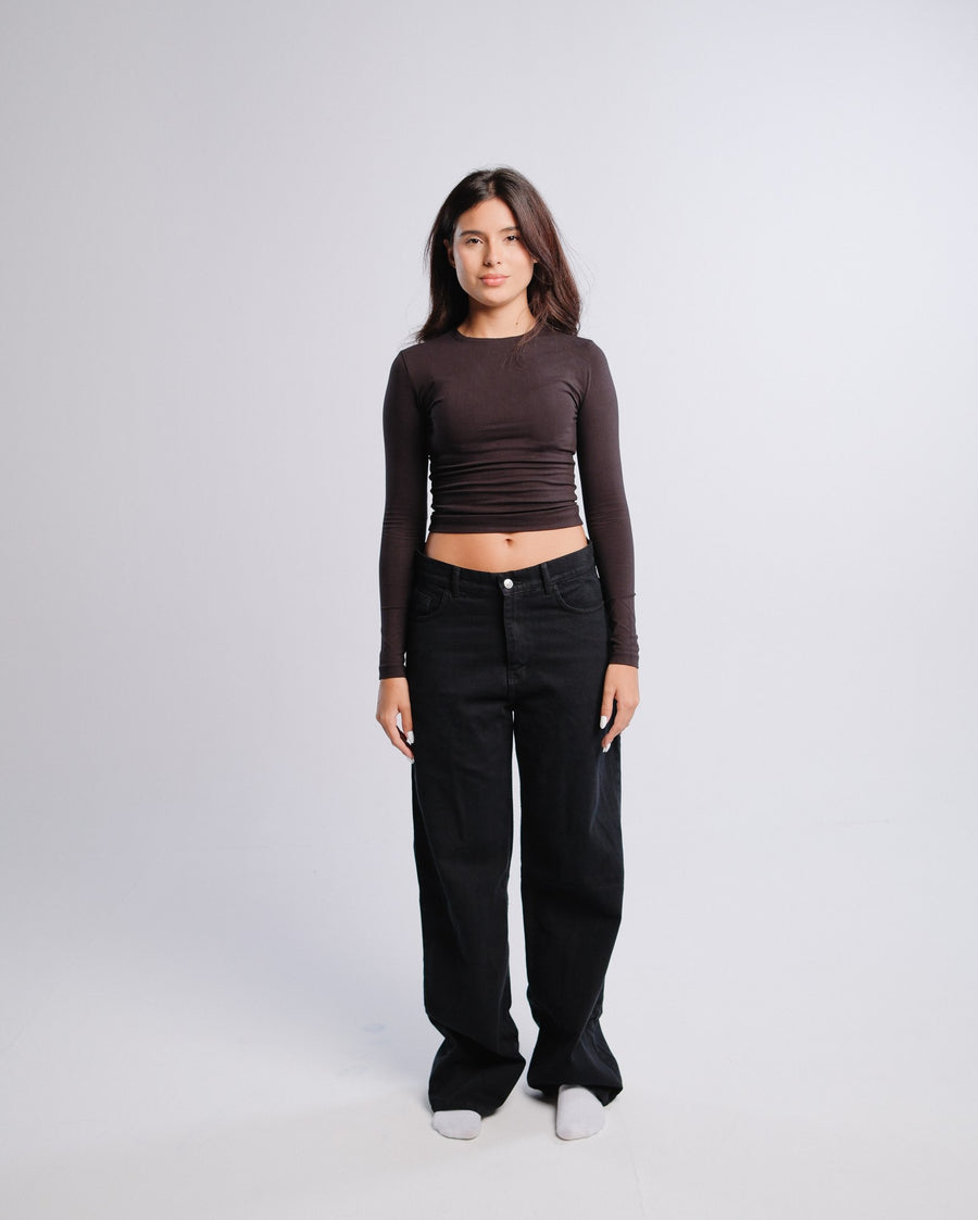 Staple Jeans — Black — Front view