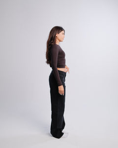 Staple Jeans — Black — Side view