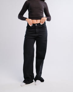 Staple Jeans — Black — Styled view