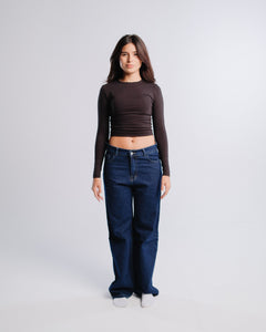 Staple Jeans — Dark Wash — Front view