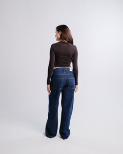 Staple Jeans — Dark Wash — Back view