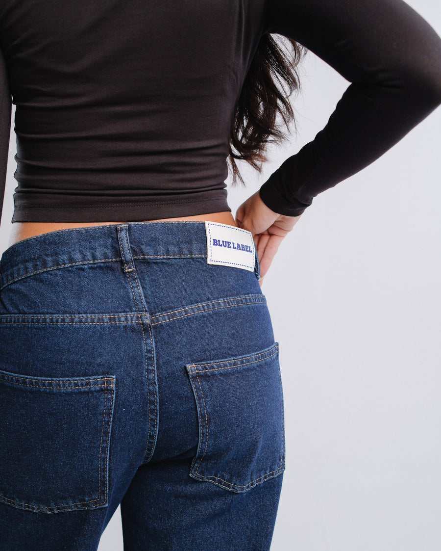 Staple Jeans — Dark Wash — Pants close-up